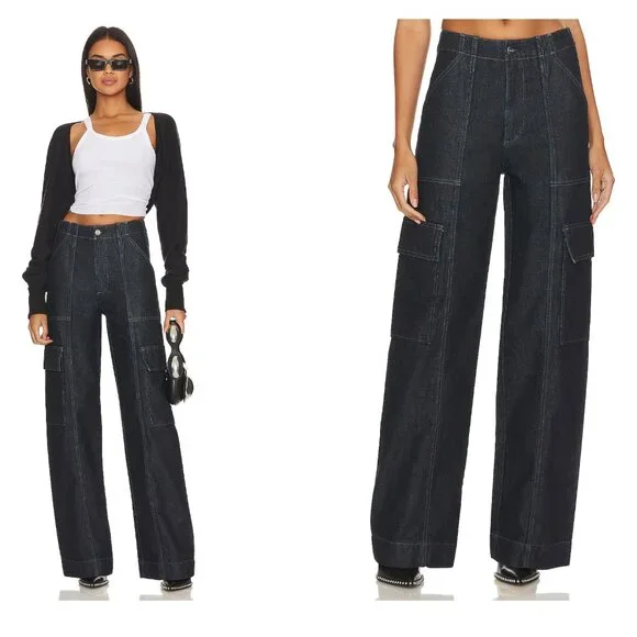 AG JEANS x EMRATA amia wide leg jean - Picture 1 of 2